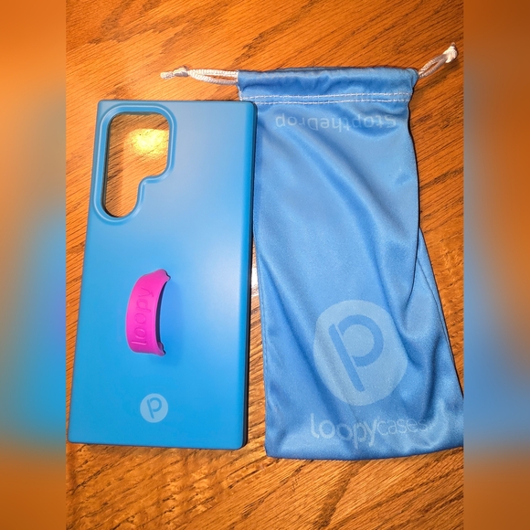 Loopy S24 Ultra Case Neon Cyan - Picture 1 of 2